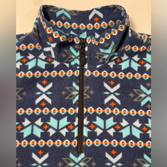 Victory Outfitters 1/4 Zip Fleece - Geometric Pattern - Size 1X - Picture 4 of 11